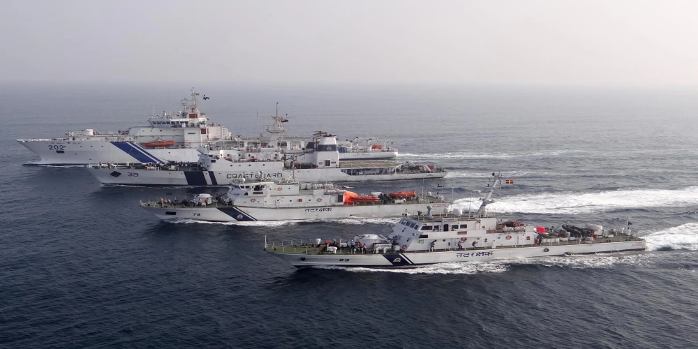 Indian Coast Guard saves 11 lives in a coordinated night time rescue operation Indian Coast Guard saves 11 lives in a coordinated night time rescue operation